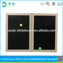 wood border dry eraser board